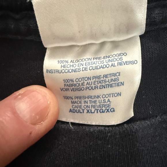 Port & Company Green Panther Press Graphic Tee Black Relaxed - Picture 6 of 6